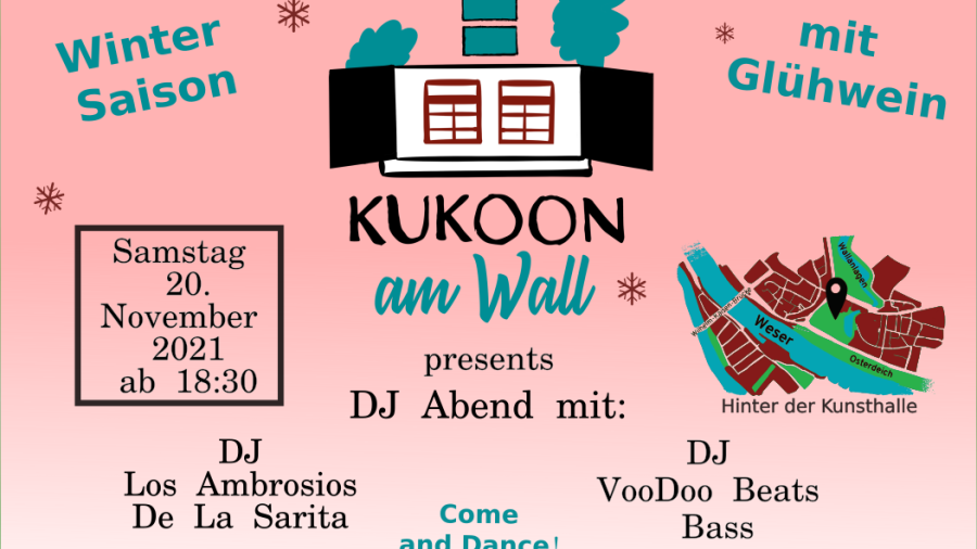 Dj Abend in den Wallanlagen mit "Los Ambrosios De La Sarita" und "VooDoo Beats Bass"