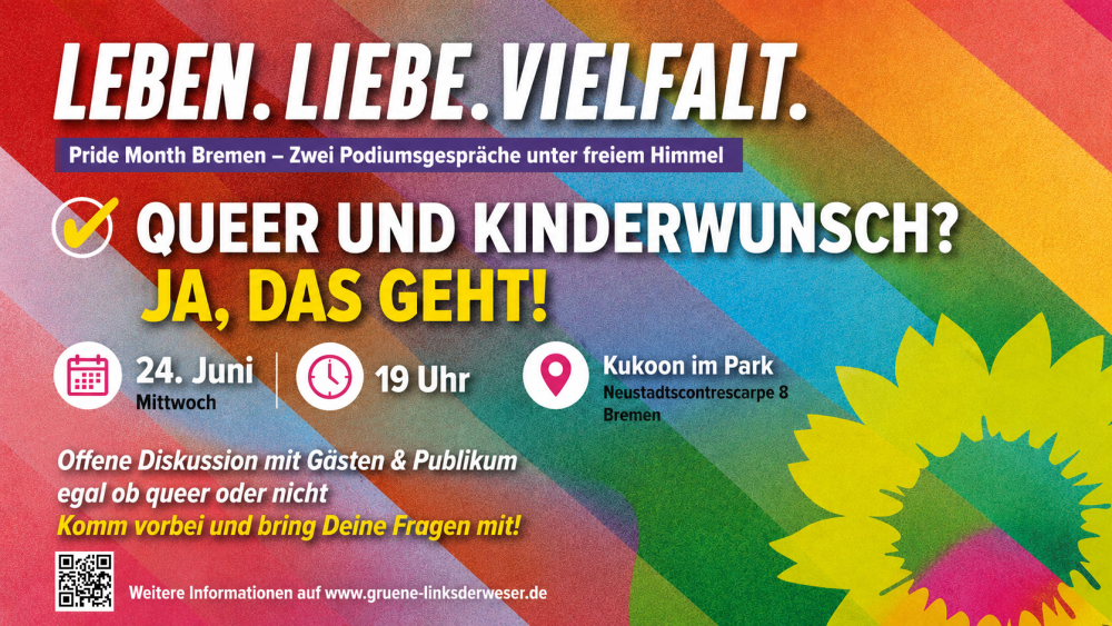Im PARK: 🌈 Queer und Kinderwunsch? Ja das geht!