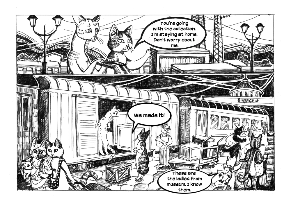 Veranstaltung: War Diary. Marisel and Pana Kota are saving cultural heritage – Eine Comiclesung War Diary. Marisel and Pana Kota are saving cultural heritage – Eine Comiclesung